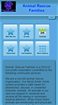 Mobile Screenshot of animalrescuefamilies.org